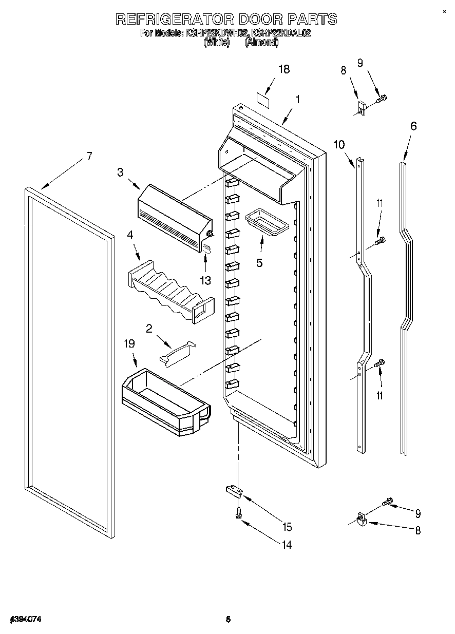 04 - REFRIGERATOR DOOR