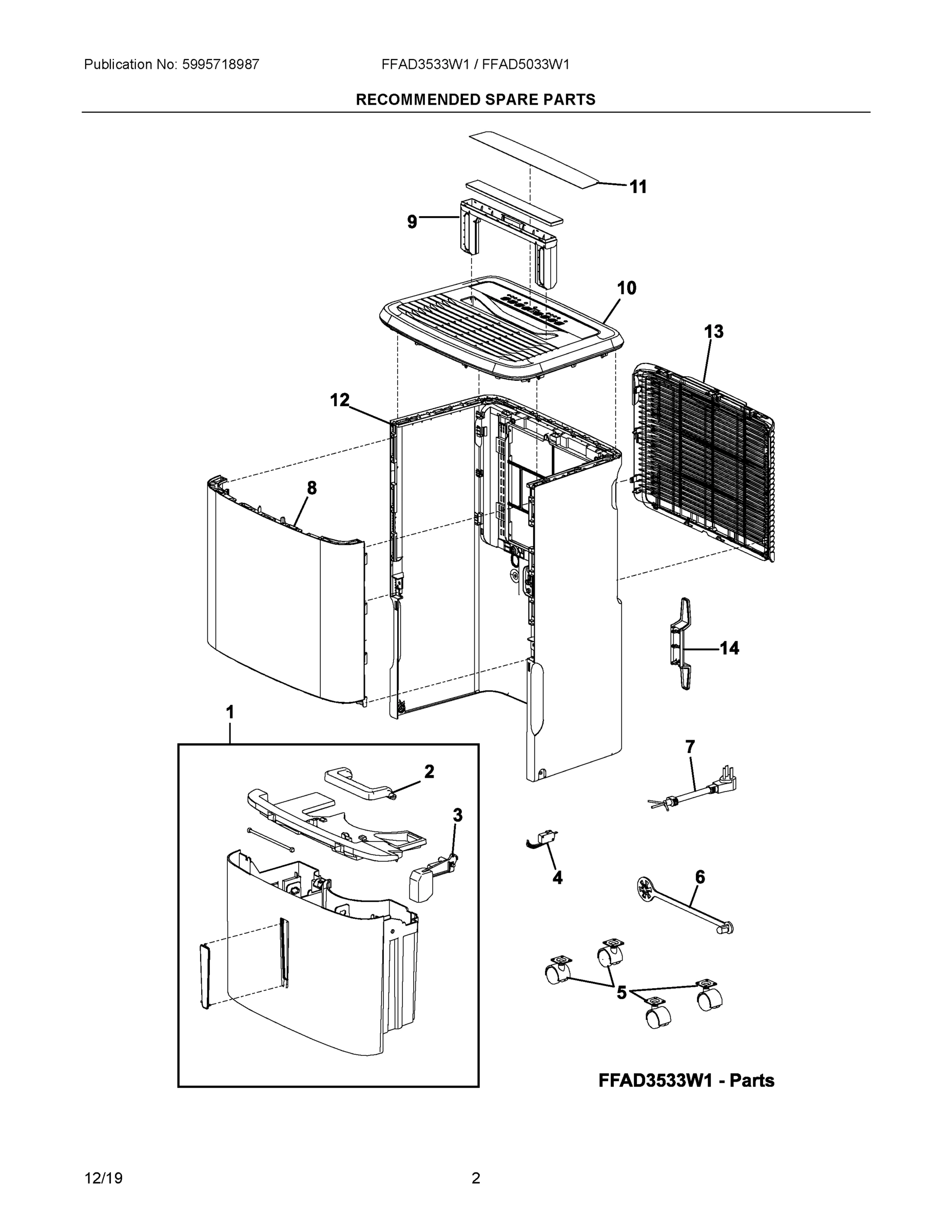 02 - RECOMMENDED SPARE PARTS