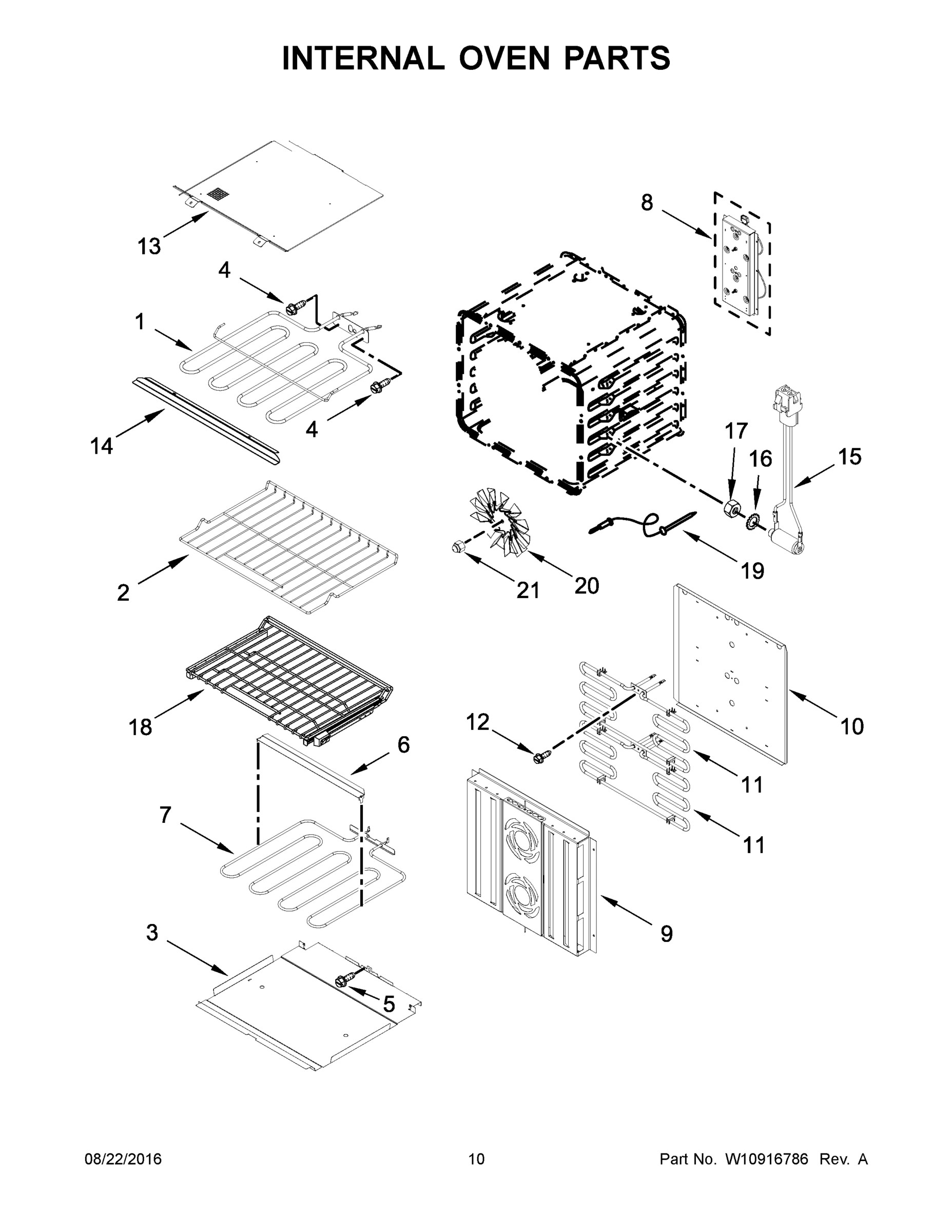 06 - INTERNAL OVEN PARTS