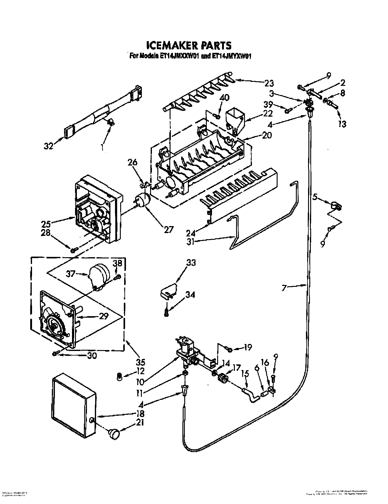 09 - ICE MAKER, LIT/OPTIONAL