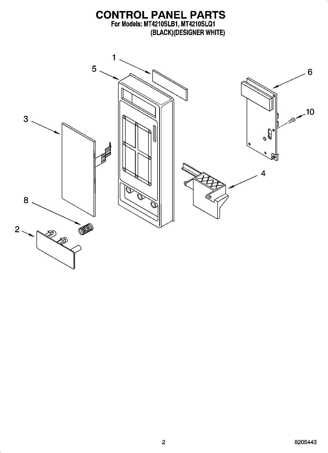 02 - CONTROL PANEL PARTS