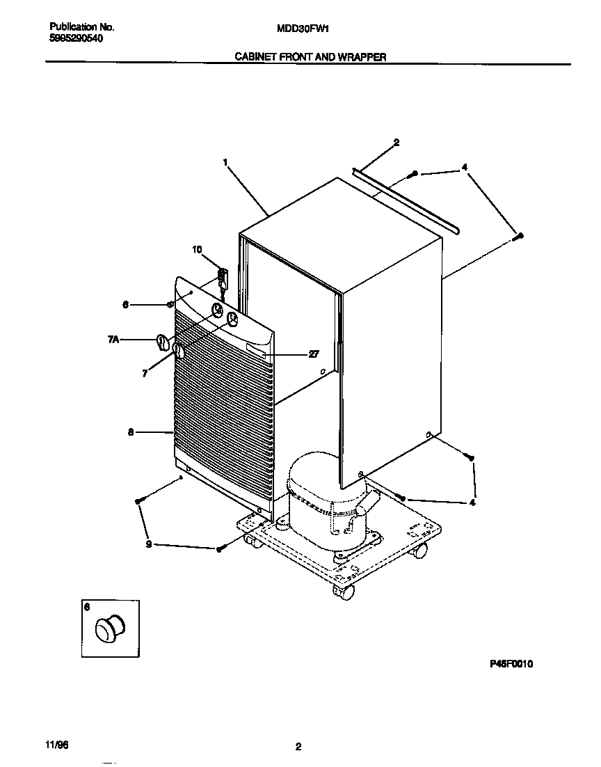 02 - CABINET FRONT AND WRAPPER
