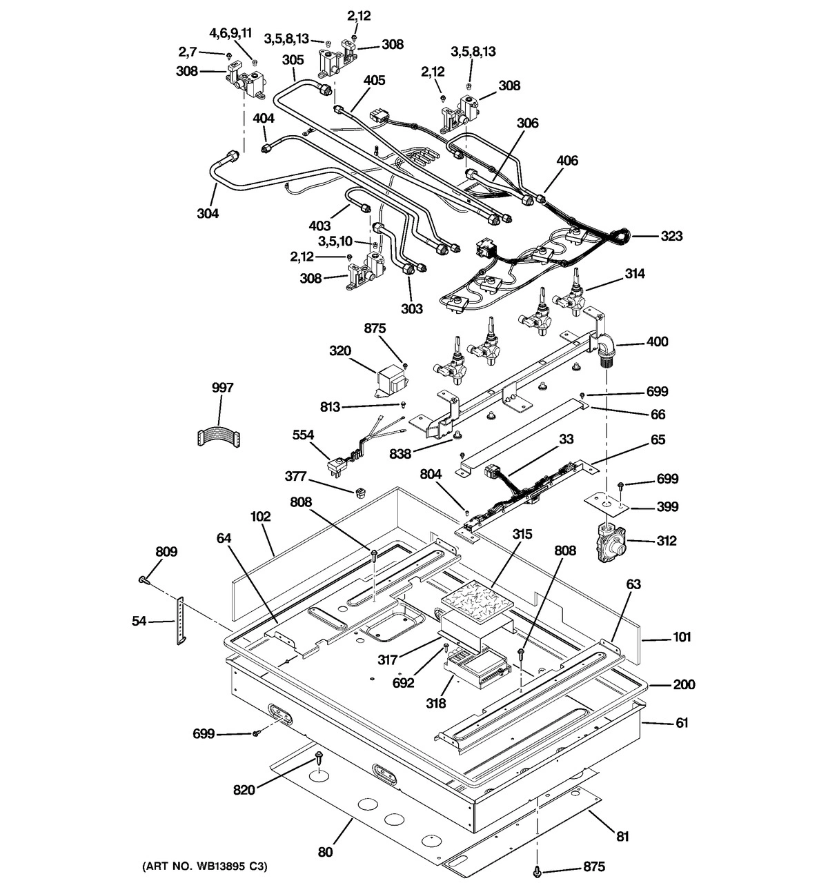 GAS & BURNER PARTS