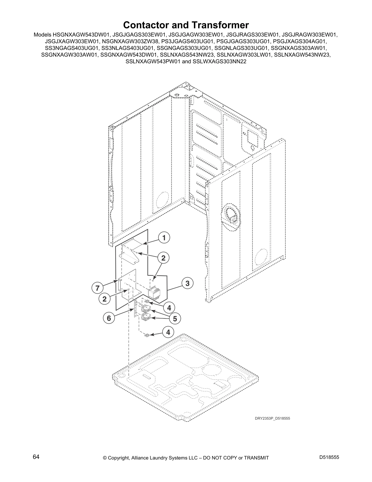Contactor and Transformer