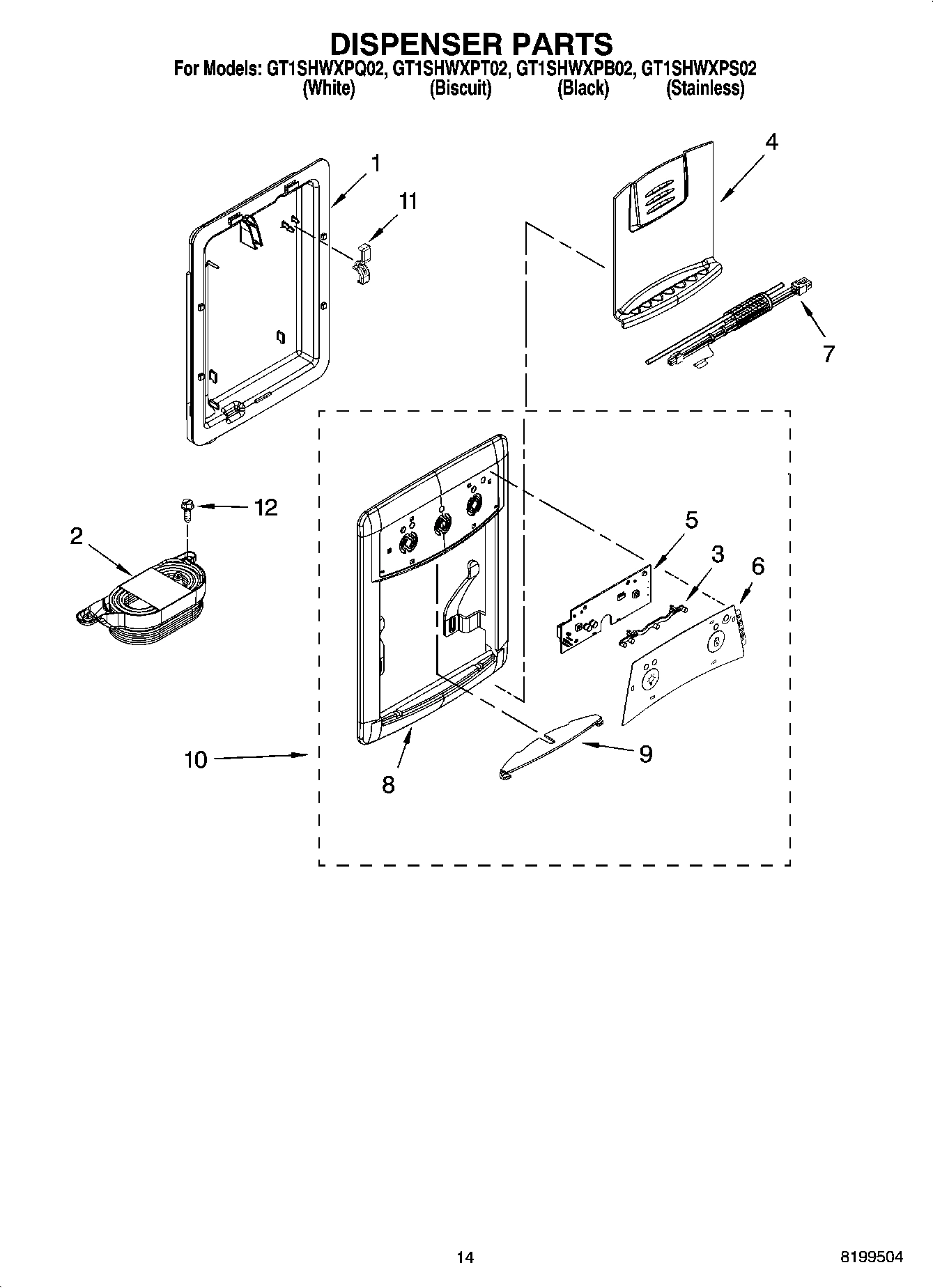 08 - DISPENSER PARTS, OPTIONAL PARTS