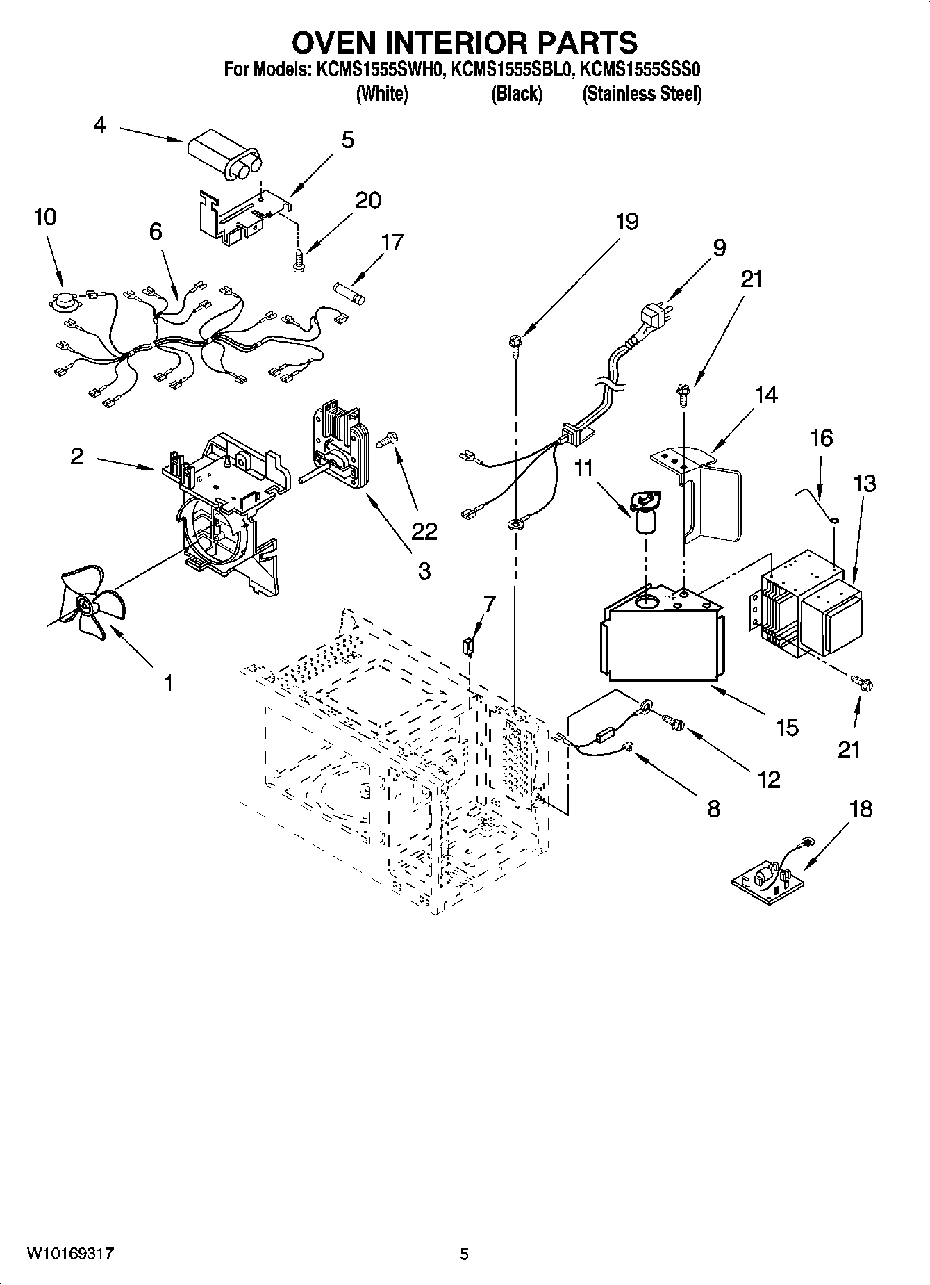 05 - OVEN INTERIOR PARTS