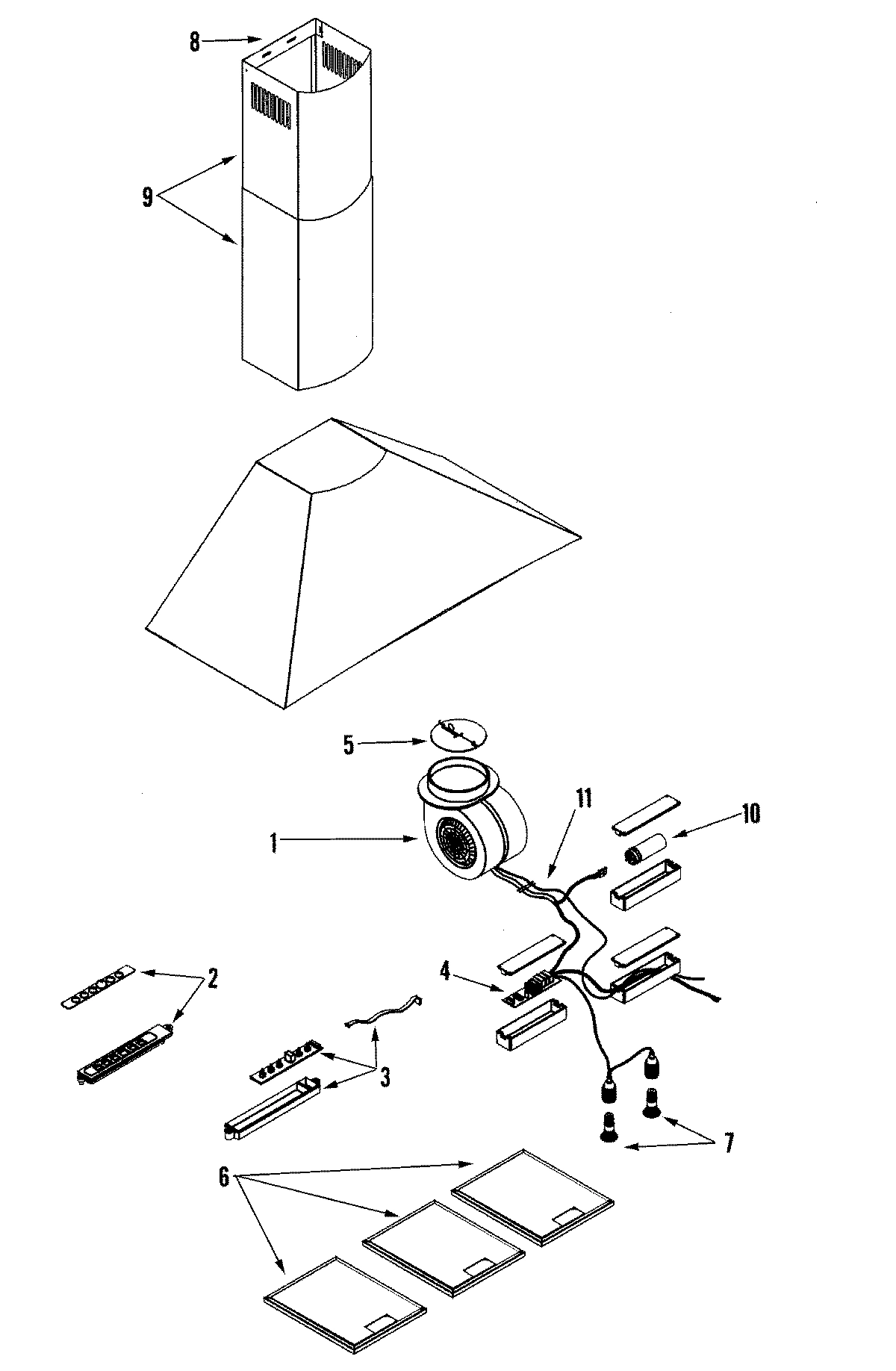 01 - HOOD COMPONENTS (COMPLETE)