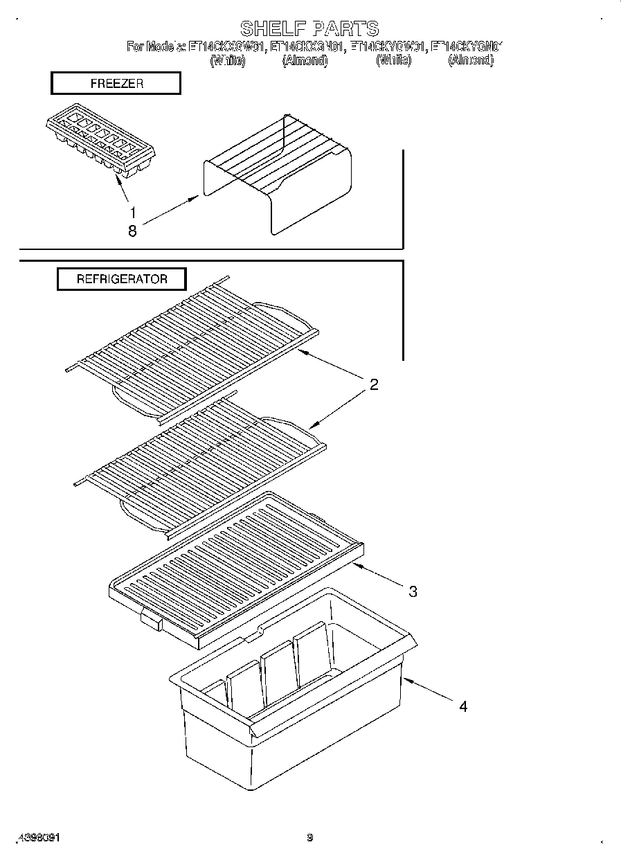 05 - SHELF, LIT/OPTIONAL