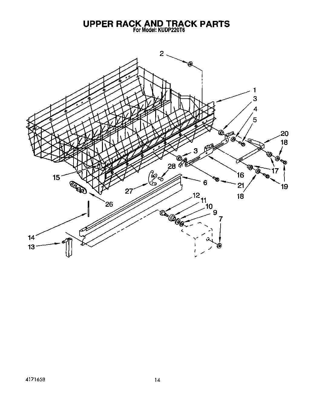 11 - UPPER RACK AND TRACK