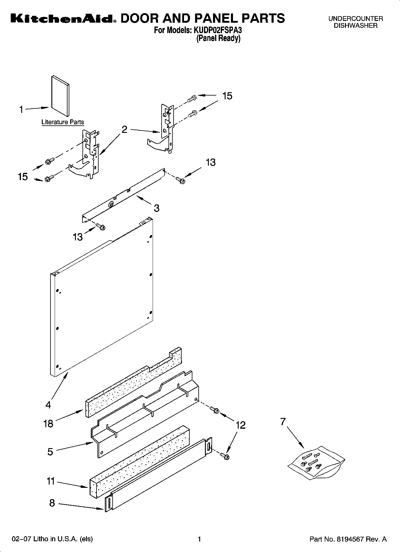 01 - DOOR AND PANEL PARTS