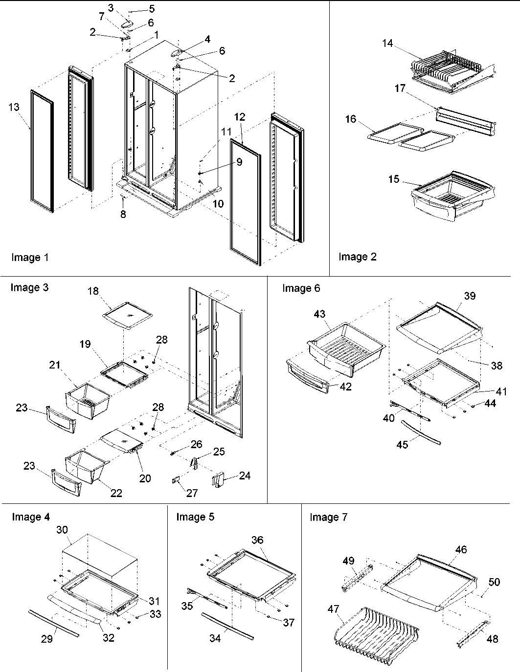 10 - Hinges, & Refrigerator Shelving