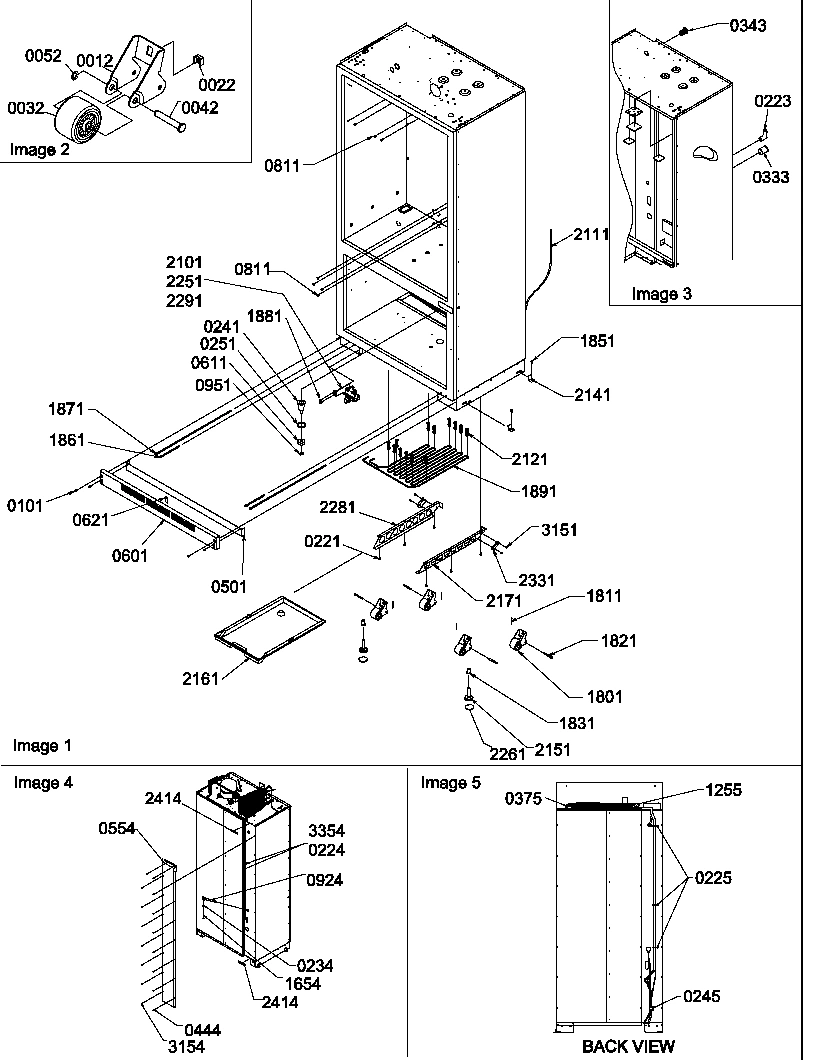 07 - ROLLER ASSY & BACK UNIT