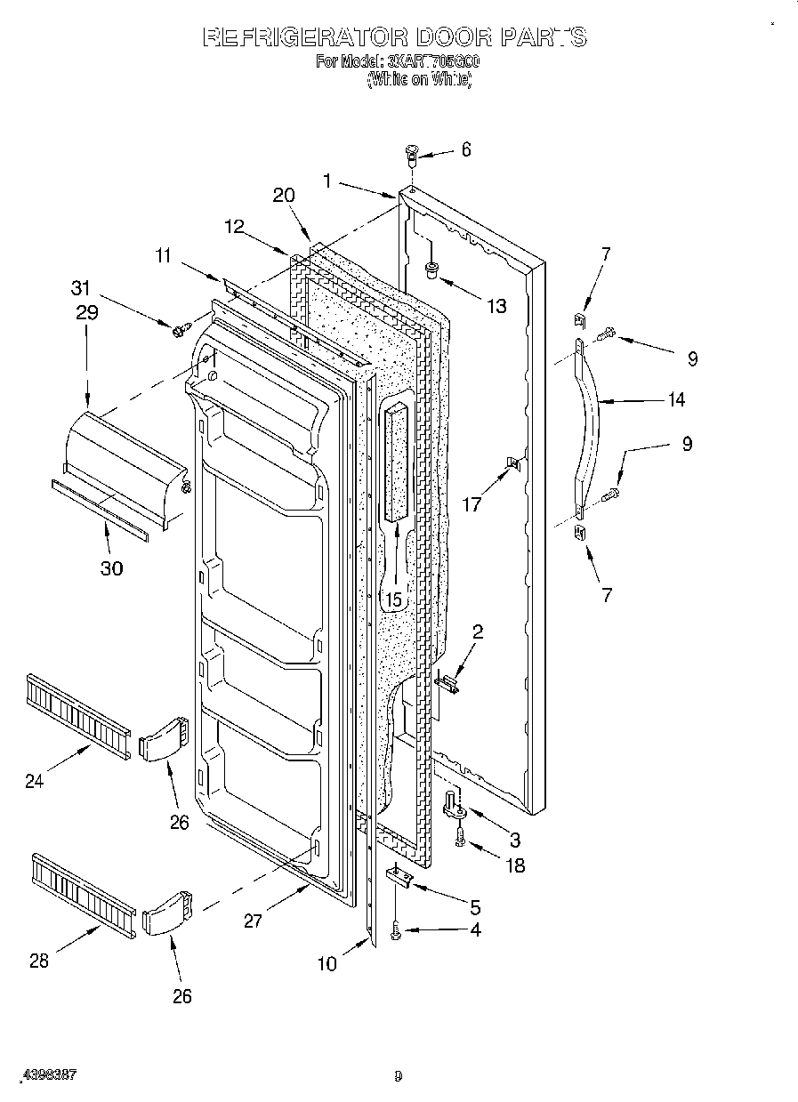 05 - REFRIGERATOR DOOR