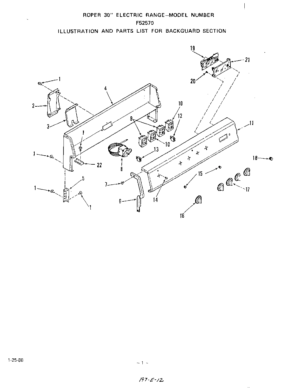02 - BACKGUARD , LIT/OPTIONAL