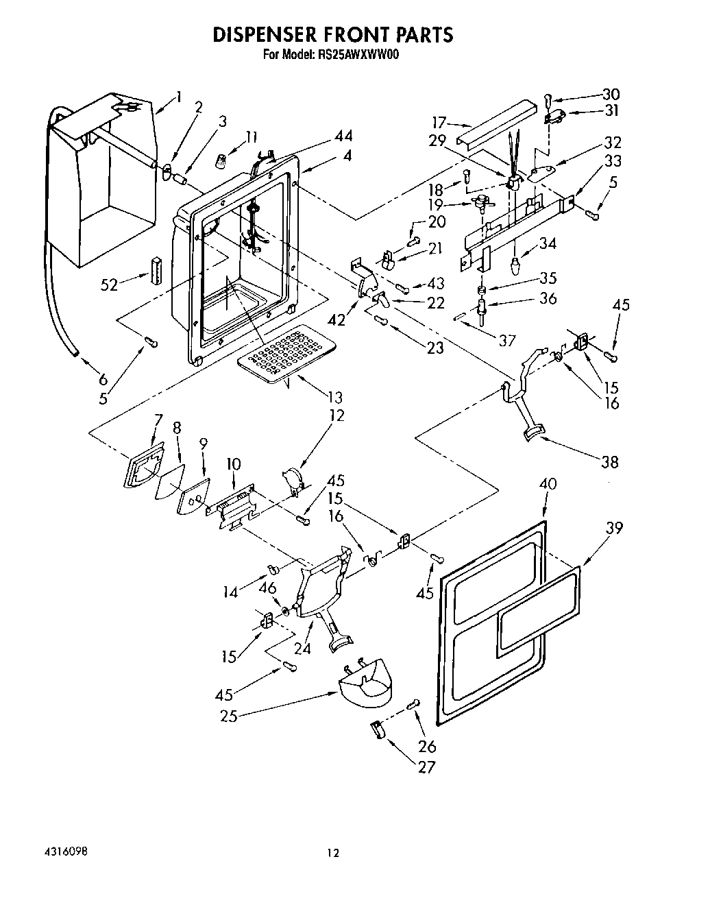 09 - DISPENSER FRONT