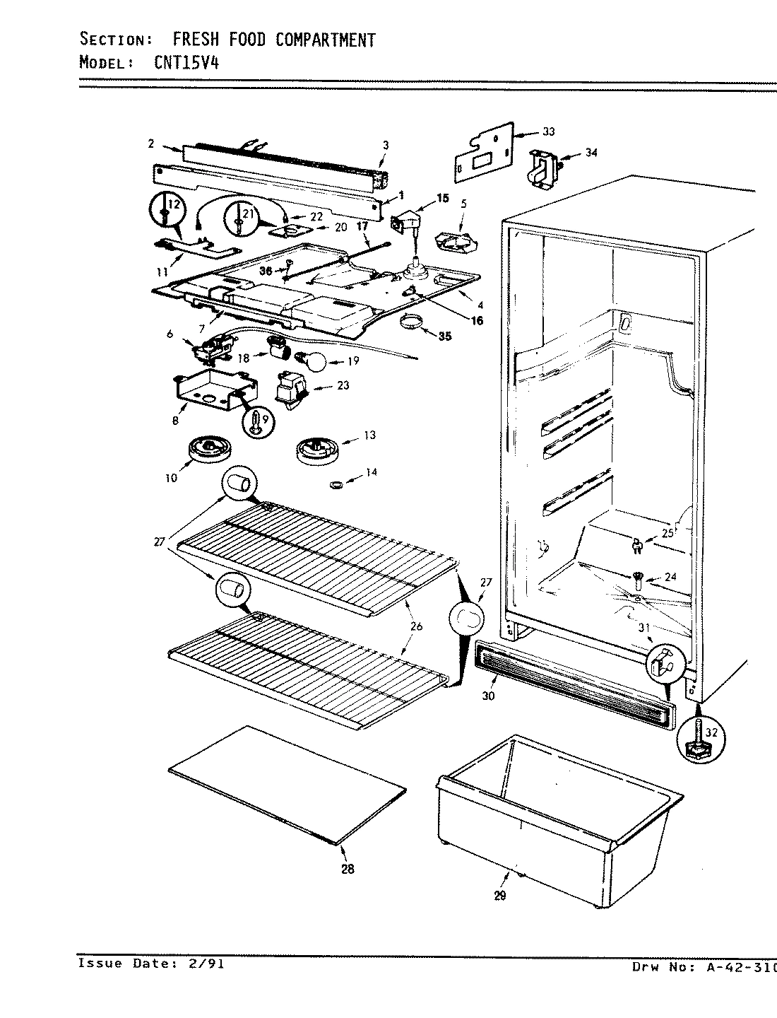 03 - FRESH FOOD COMPARTMENT