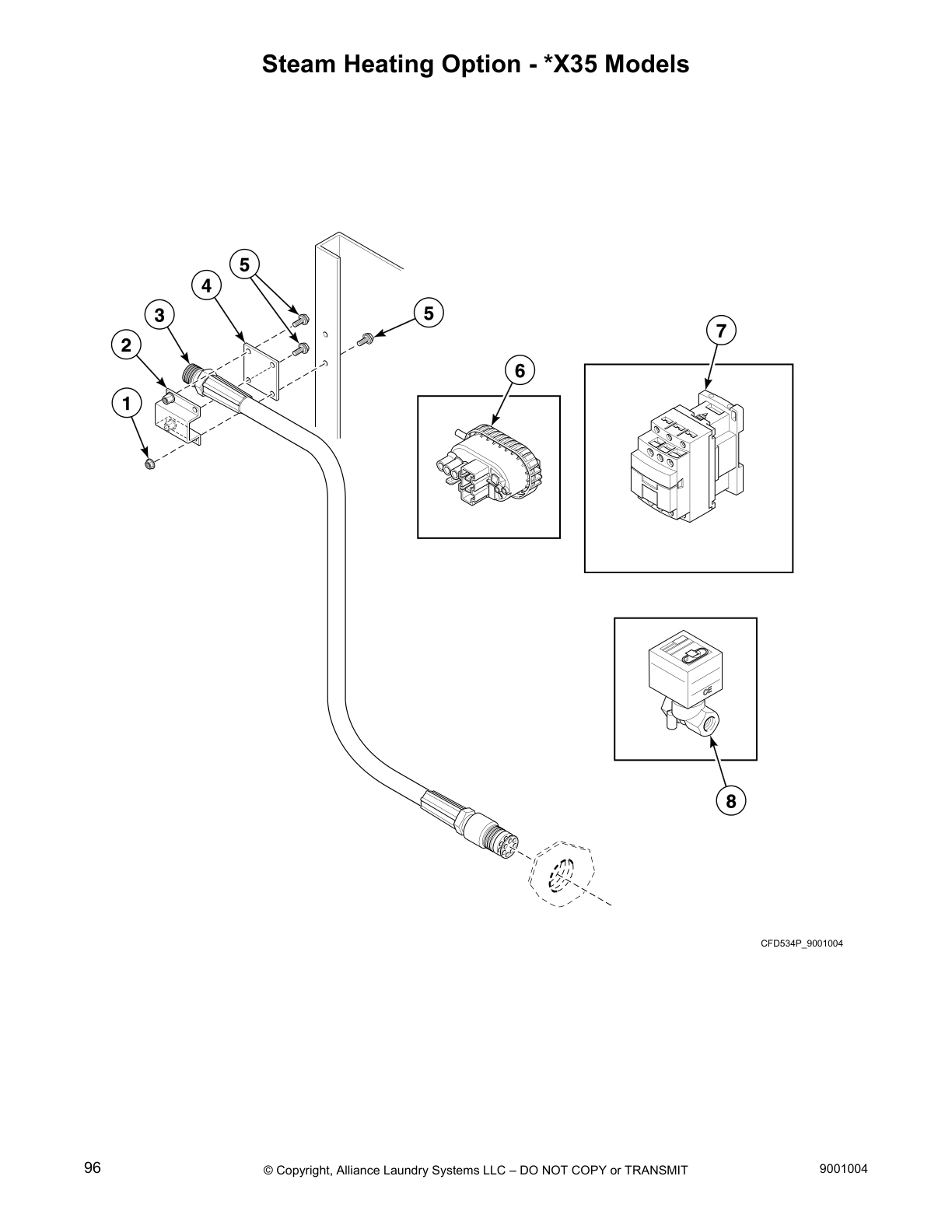 Steam Heating Option - *X35 Models