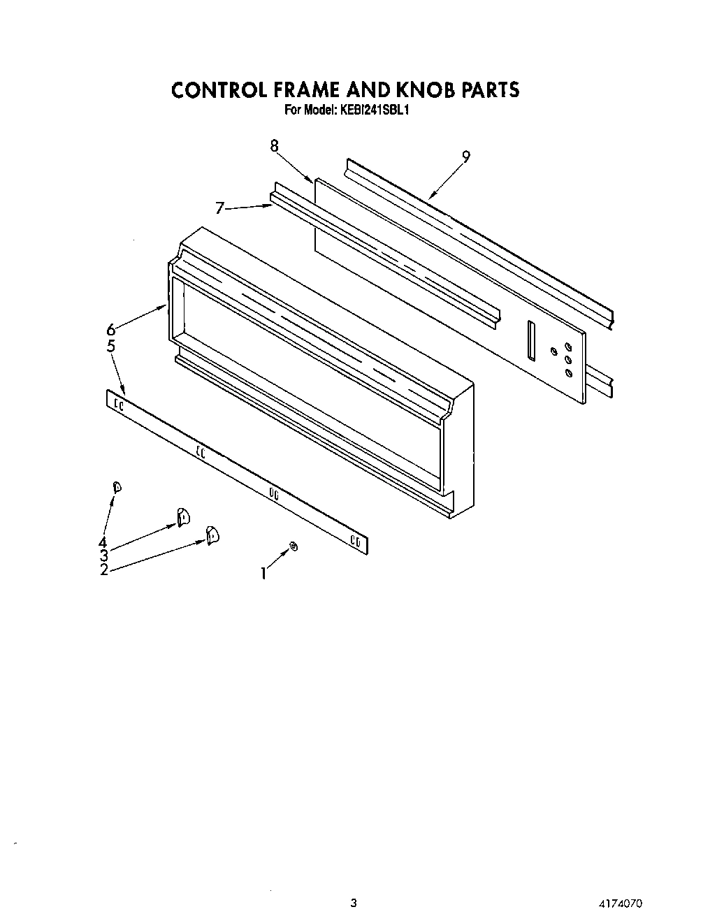 03 - CONTROL FRAME AND KNOB