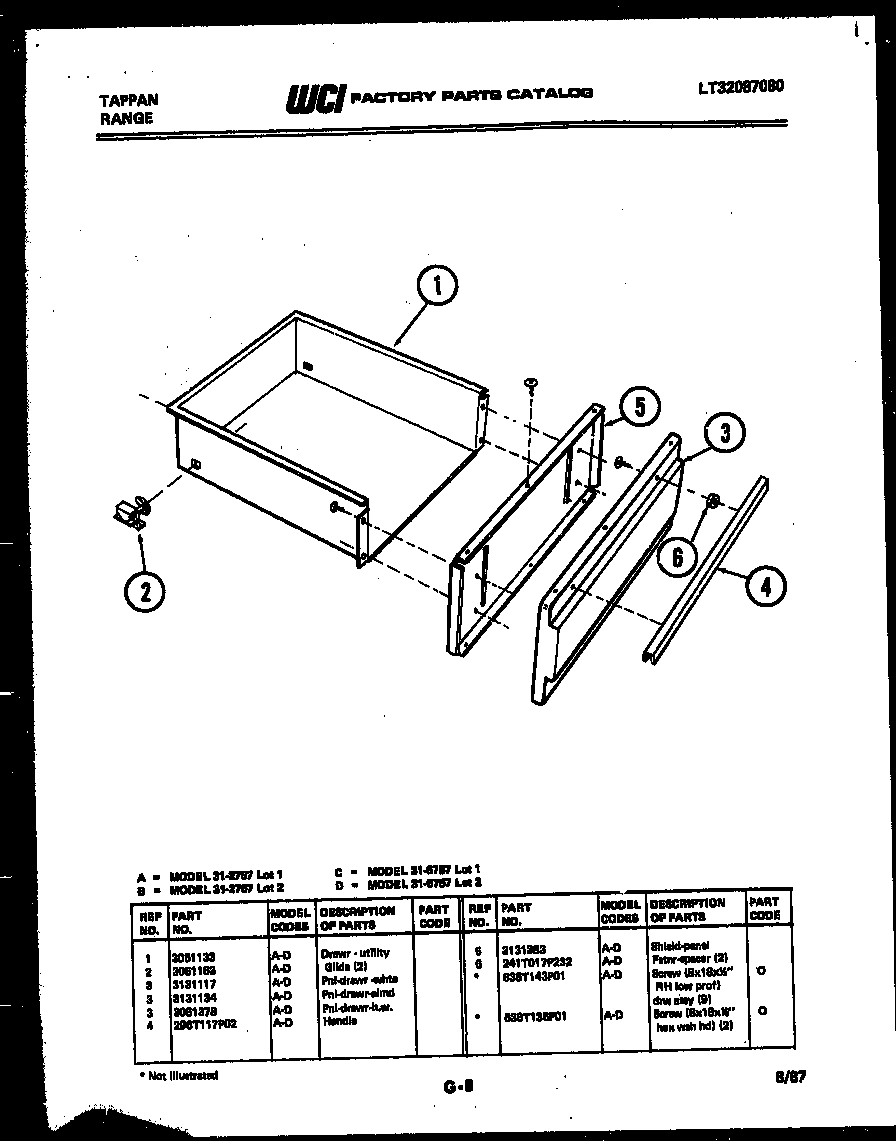 05 - DRAWER PARTS