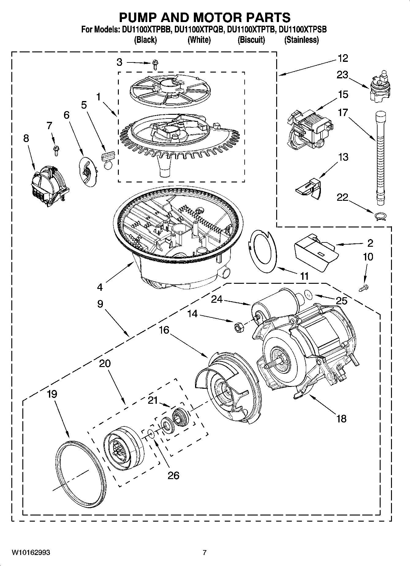 06 - PUMP AND MOTOR PARTS