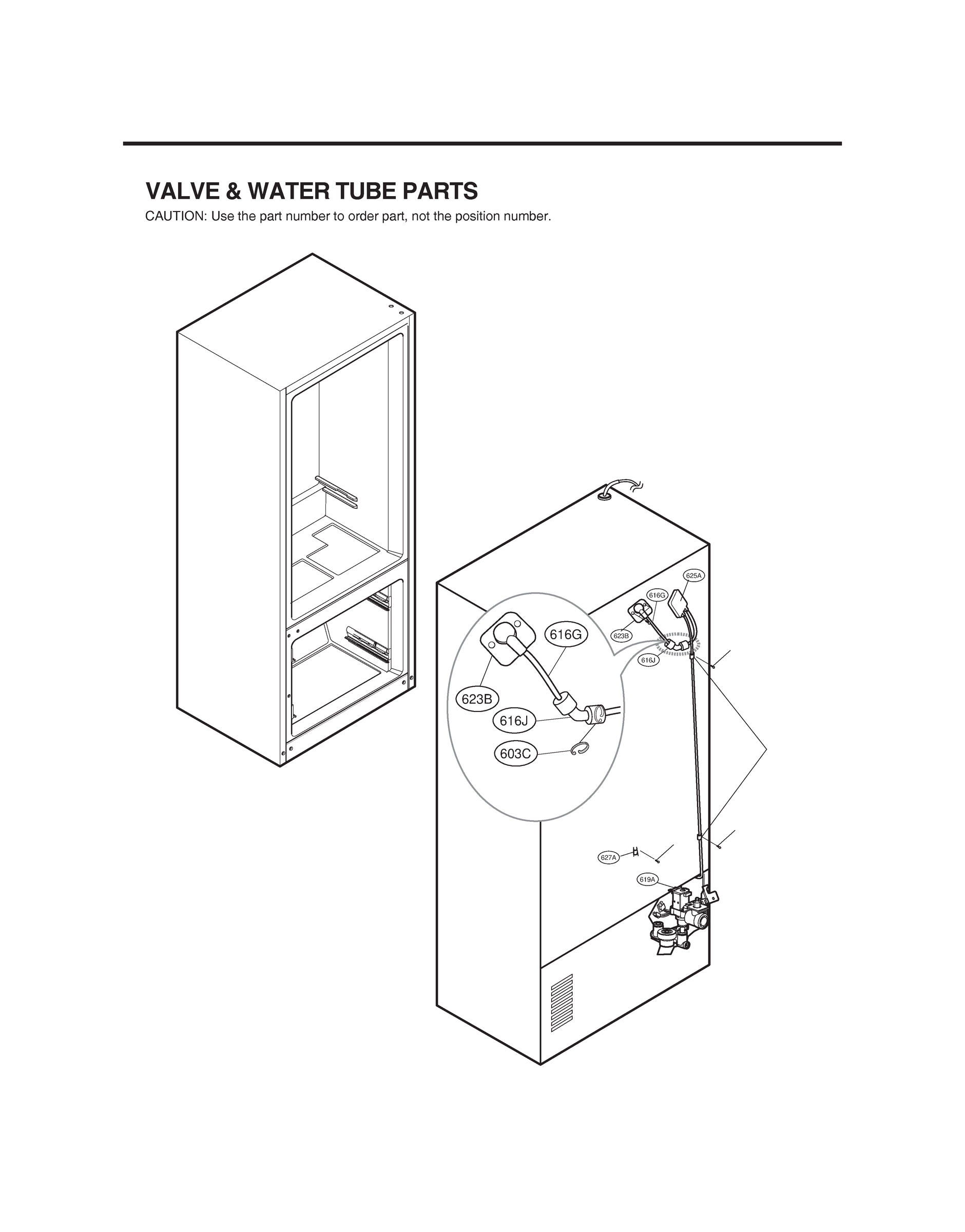 VALVE & WATER TUBE PARTS