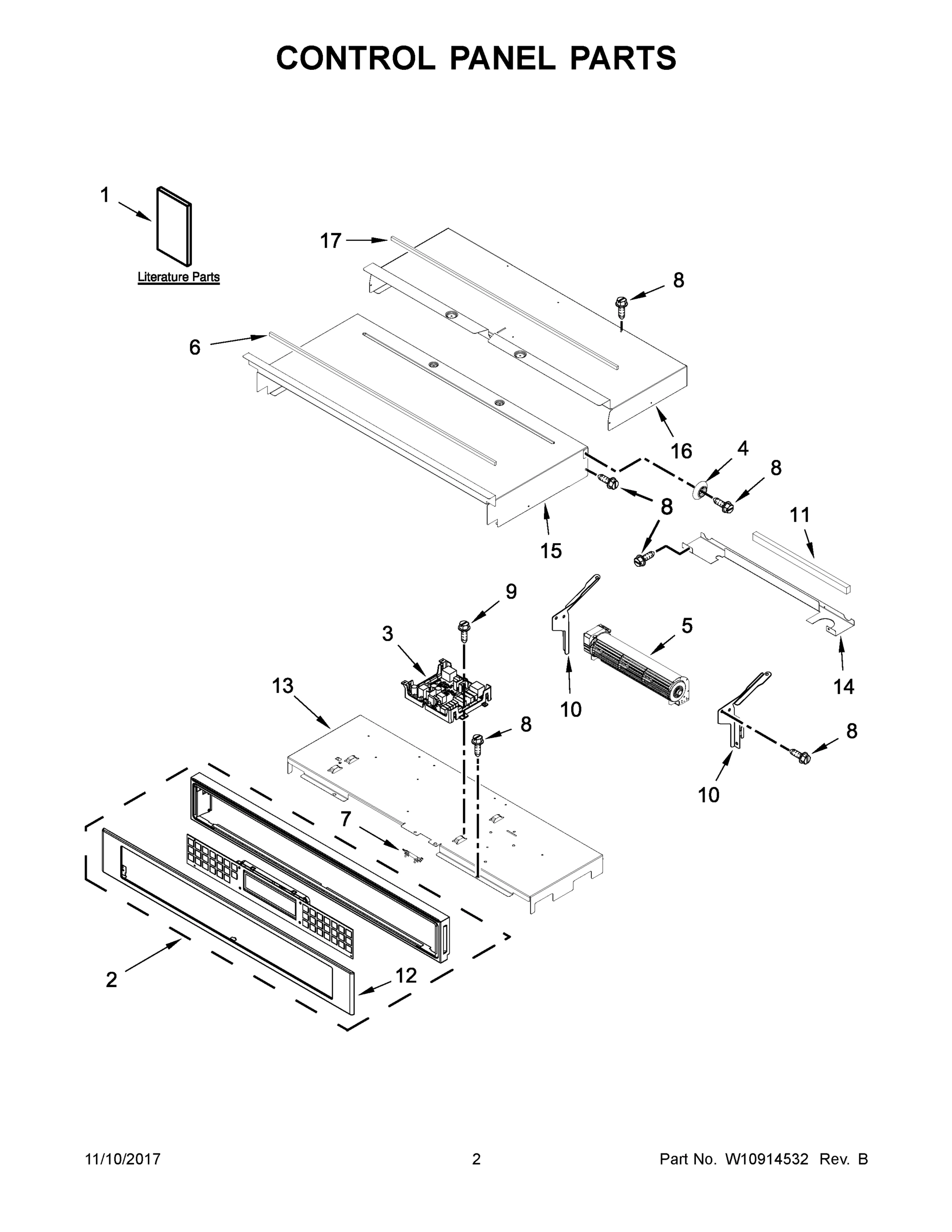 02 - CONTROL PANEL PARTS