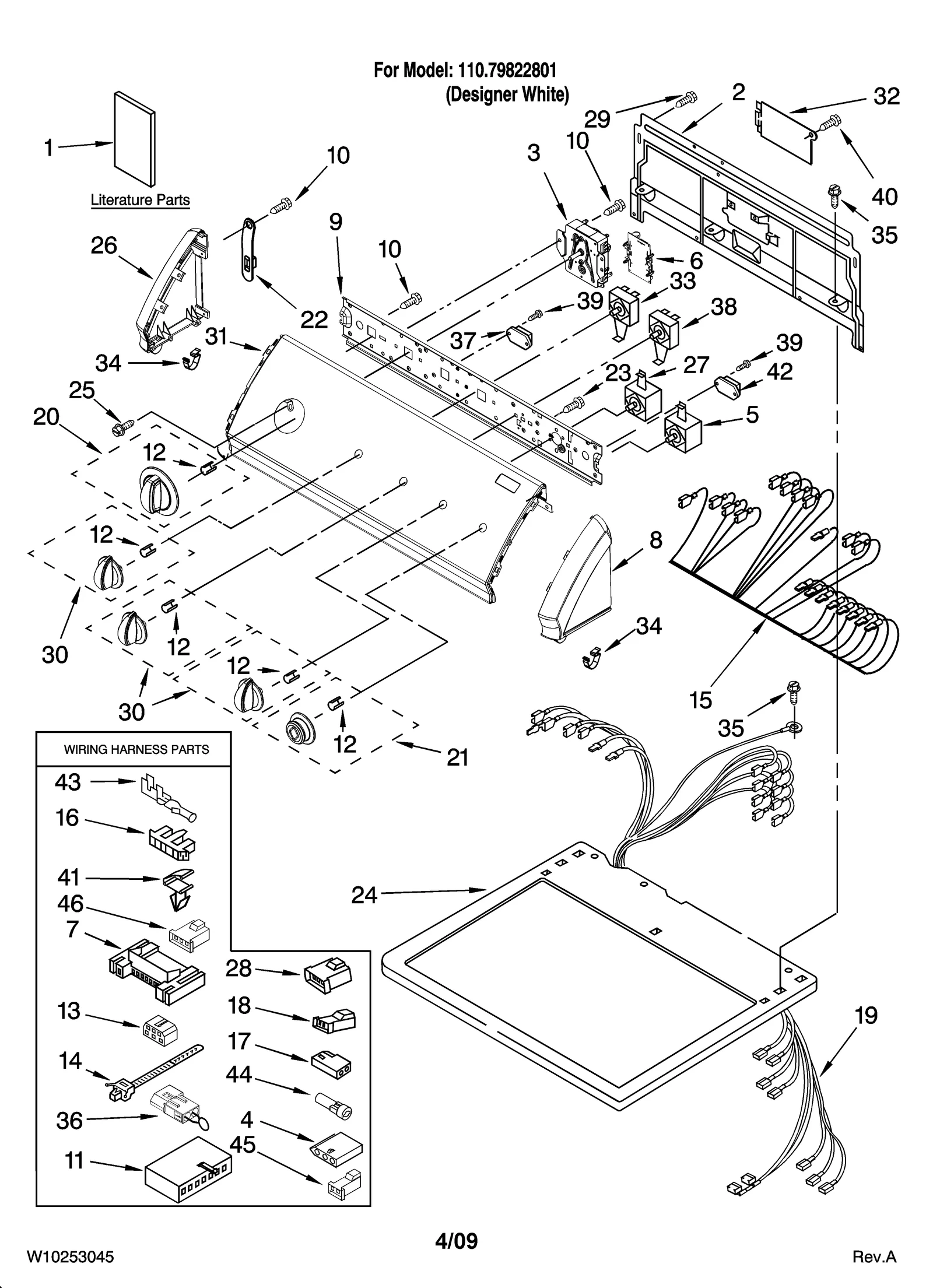 TOP AND CONSOLE PARTS