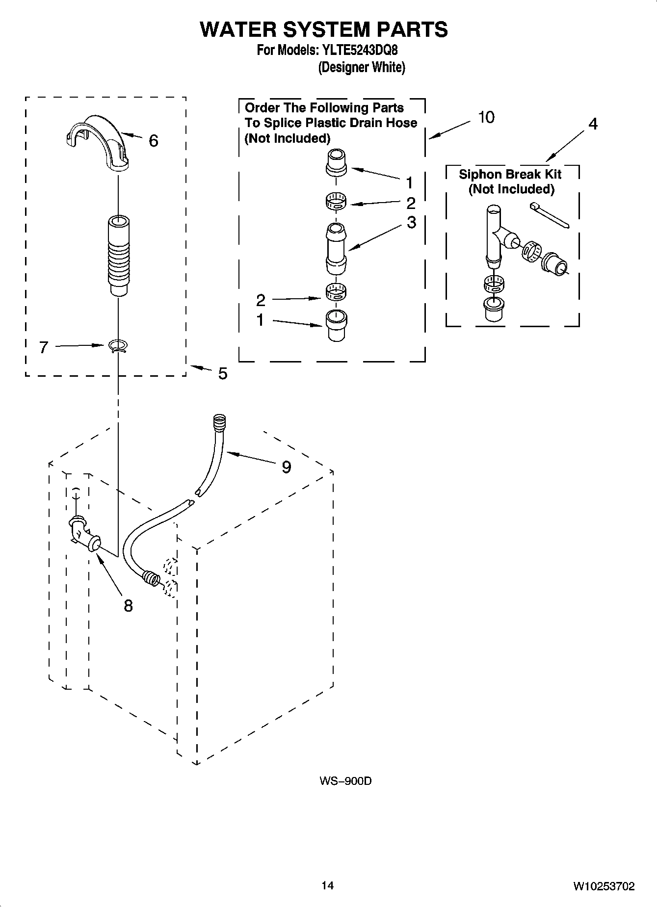 11 - WATER SYSTEM PARTS
