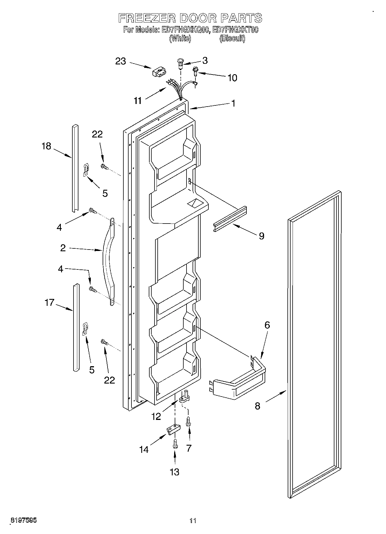 07 - FREEZER DOOR