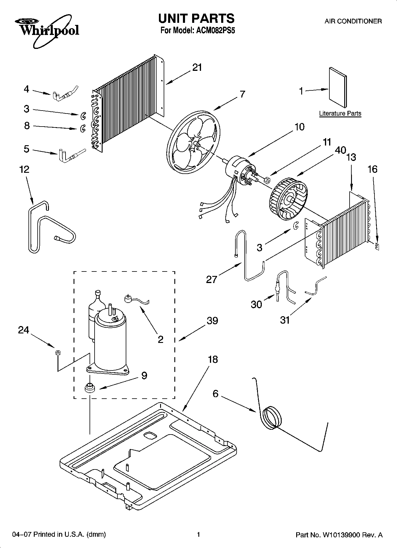 01 - UNIT PARTS
