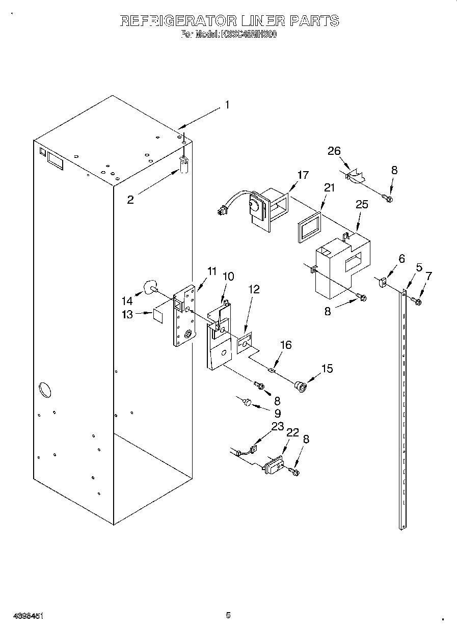 04 - REFRIGERATOR LINER