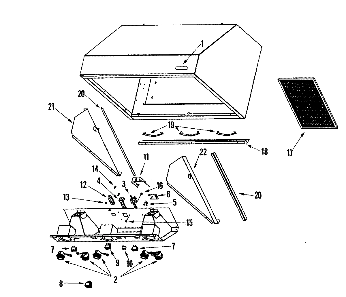 01 - HOOD COMPONENTS