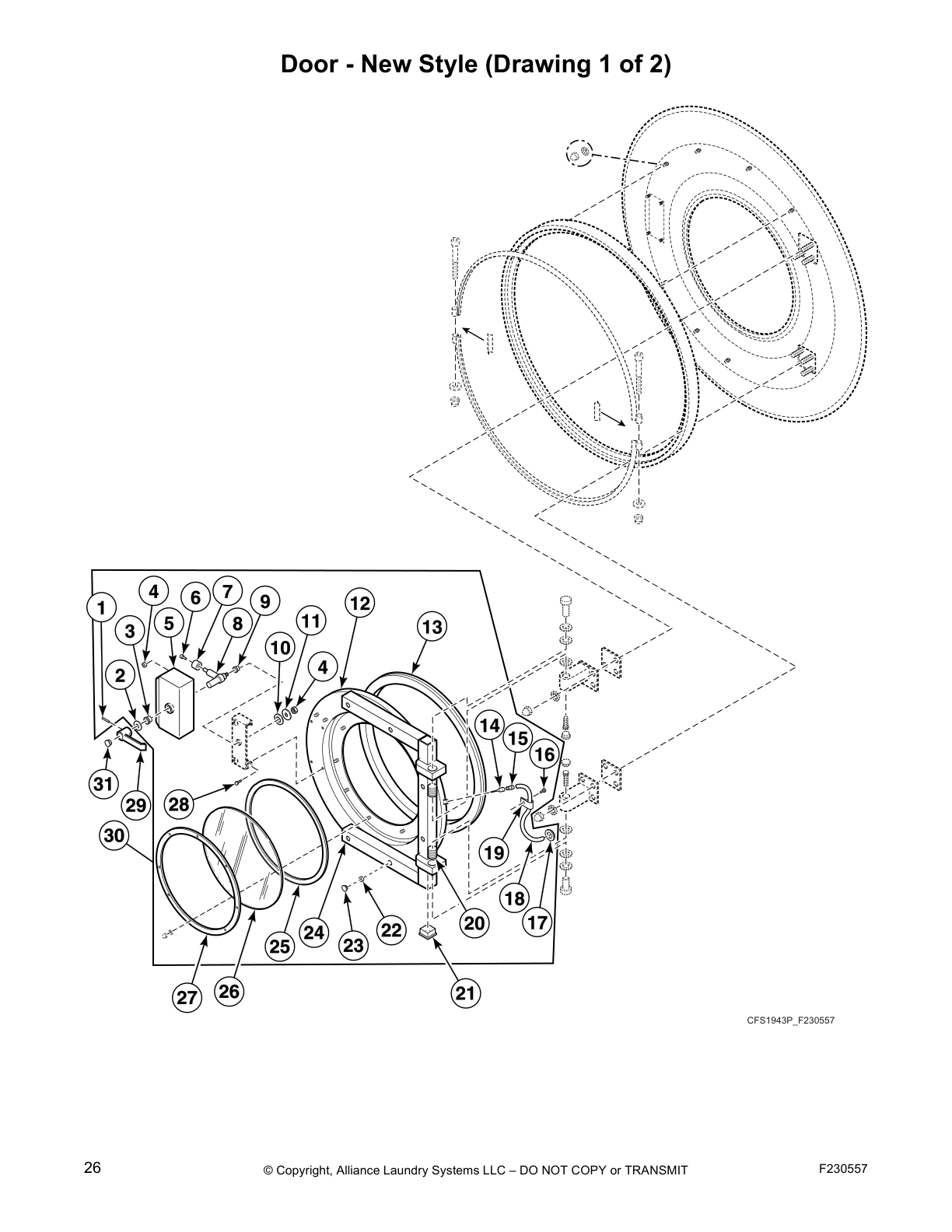 Door - New Style (Drawing 1 of 2)