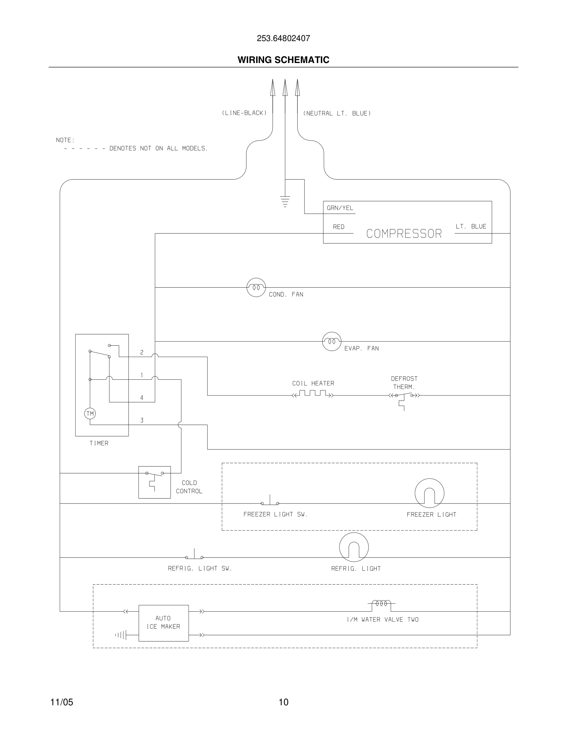 10 - WIRING SCHEMATIC
