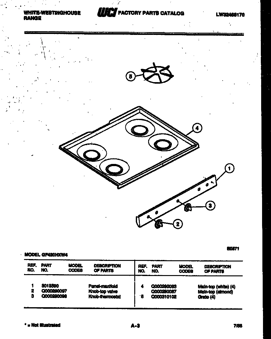 03 - COOKTOP PARTS
