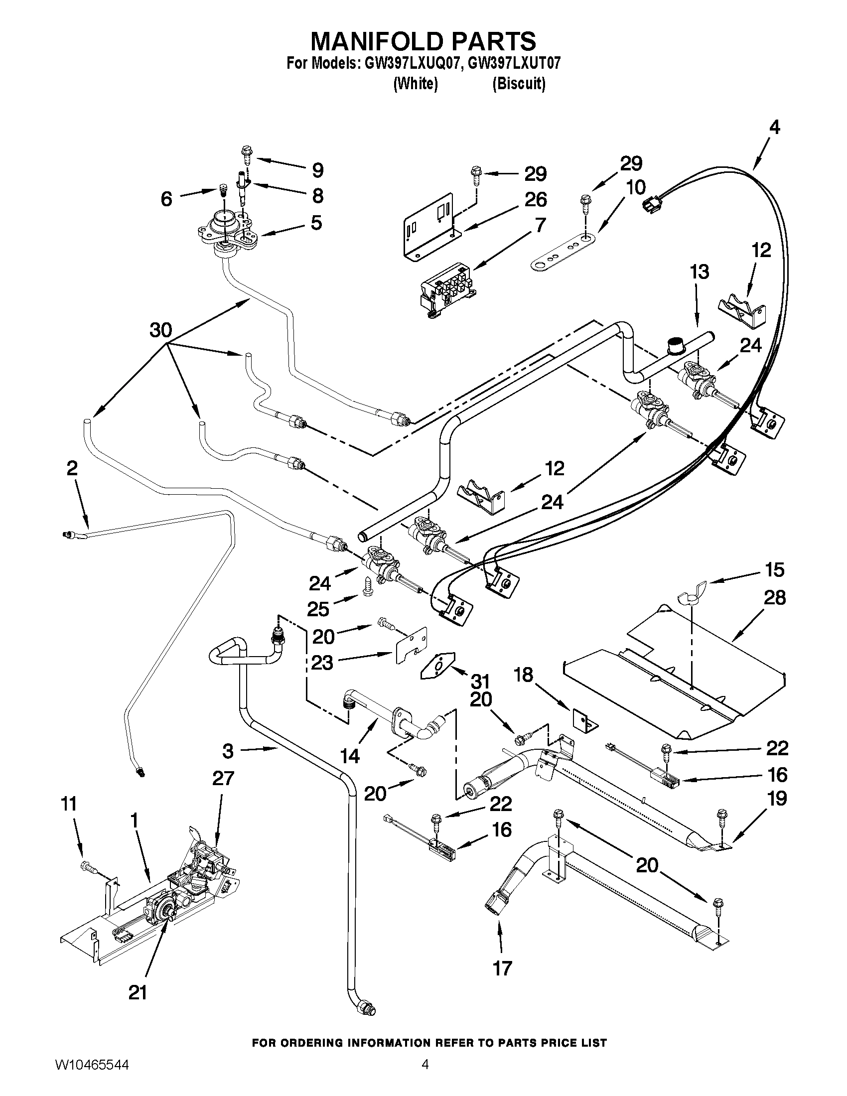 03 - MANIFOLD PARTS