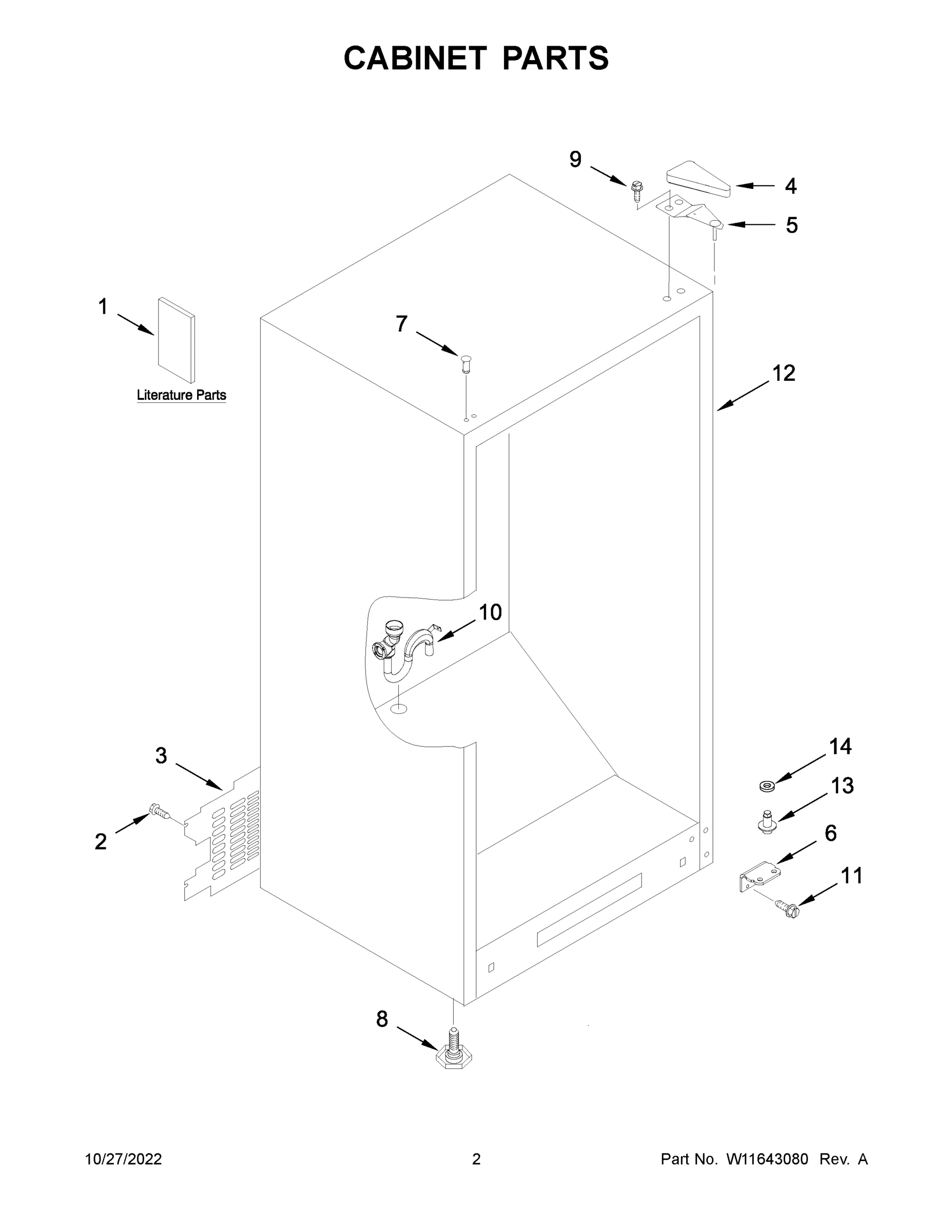 02 - CABINET PARTS