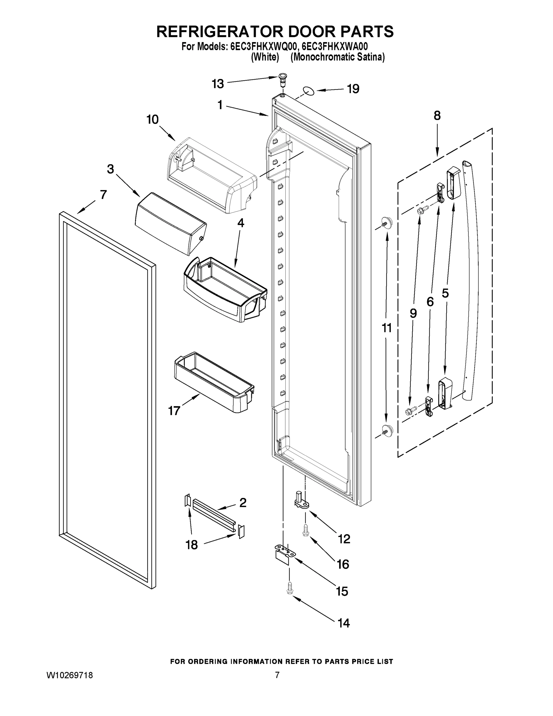 05 - REFRIGERATOR DOOR PARTS
