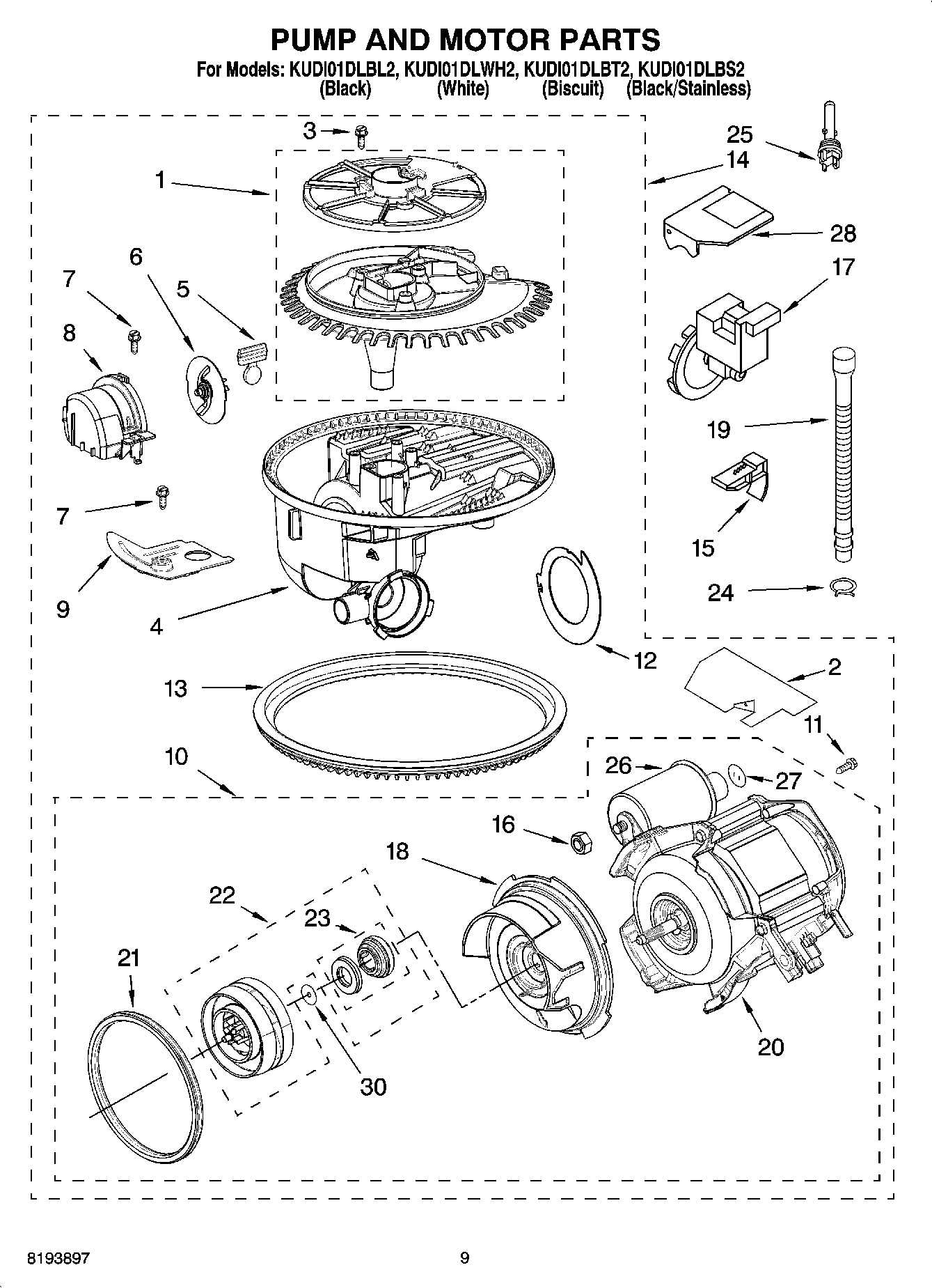 08 - PUMP AND MOTOR PARTS