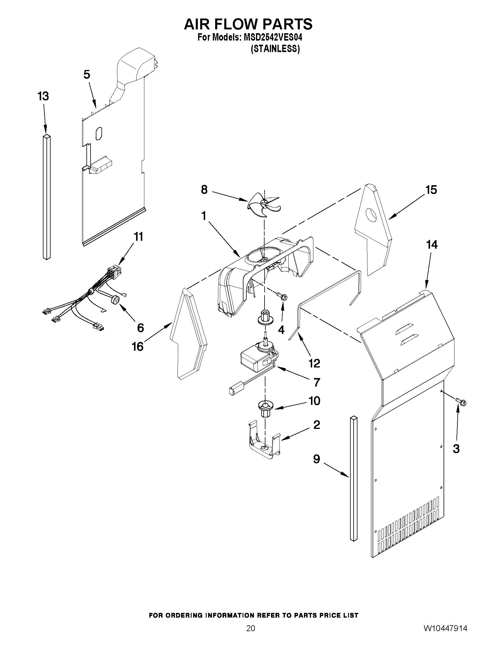 12 - AIR FLOW PARTS