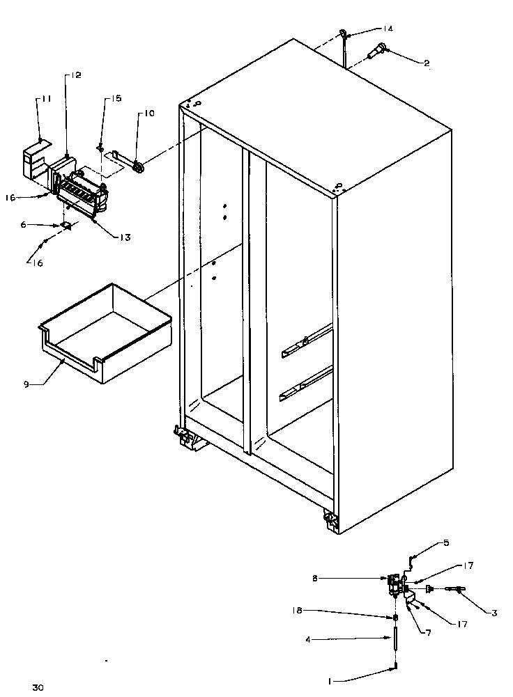 03 - FACTORY INSTALLED ICE MAKER