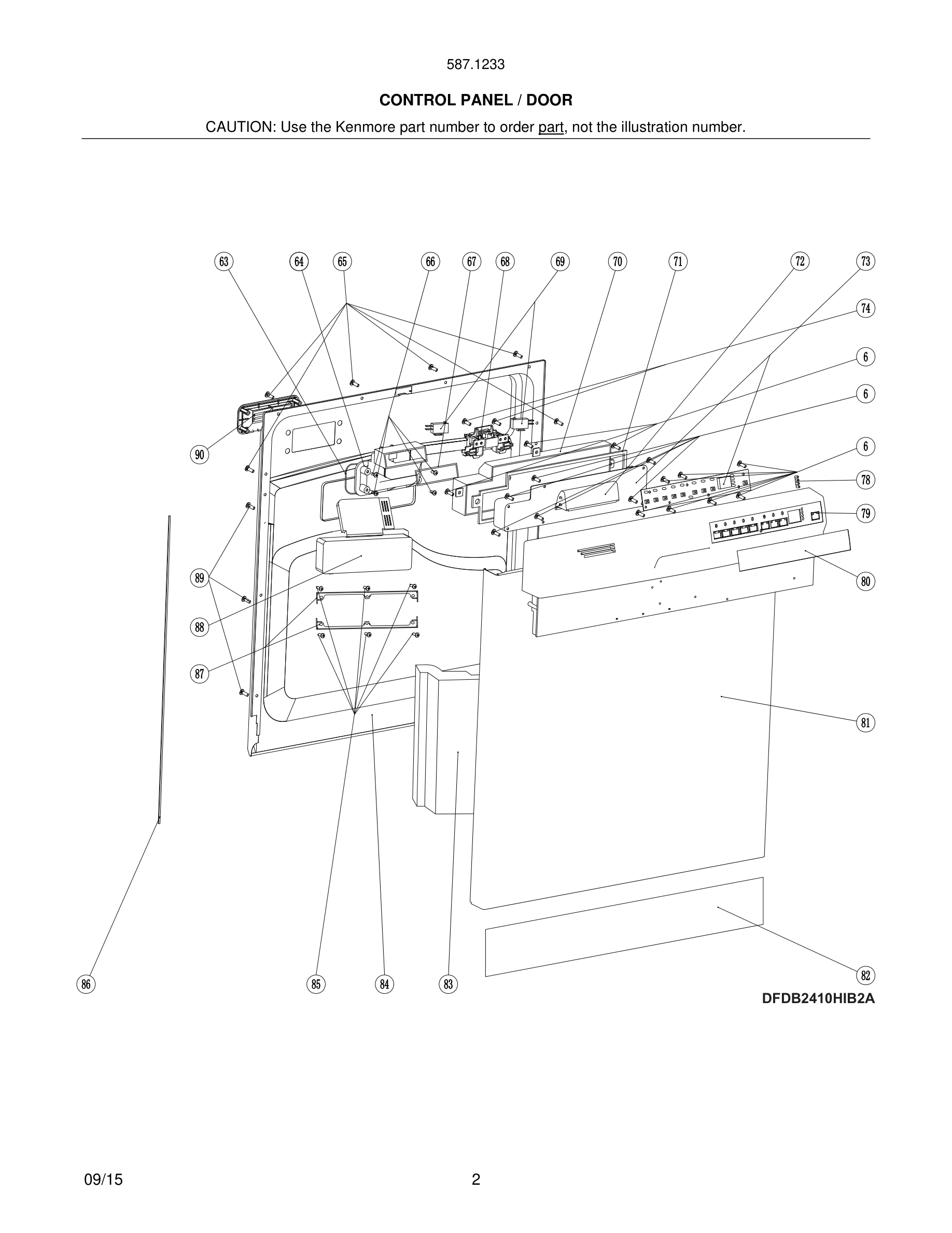 03 - CONTROL PANEL / DOOR