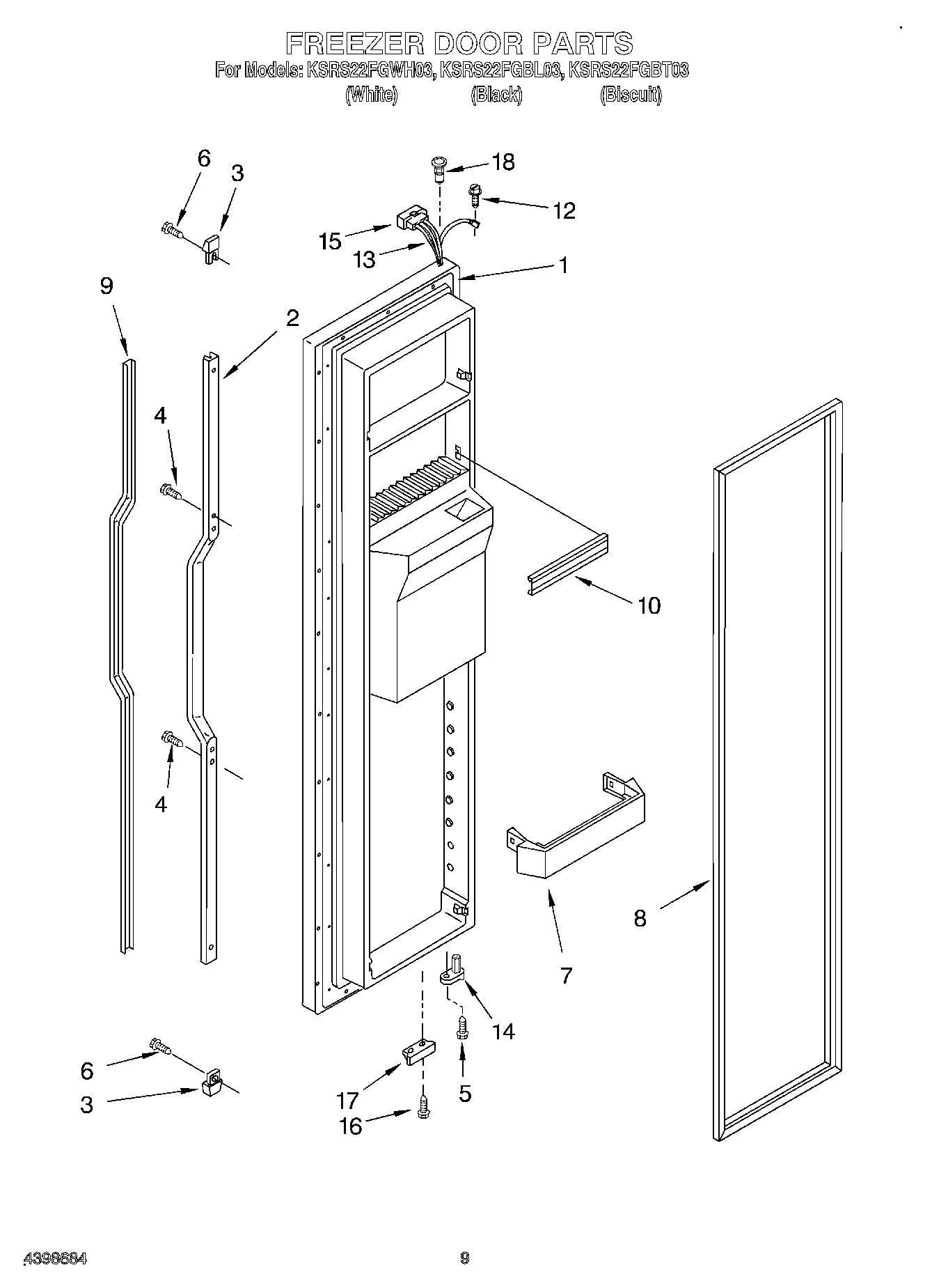 06 - FREEZER DOOR