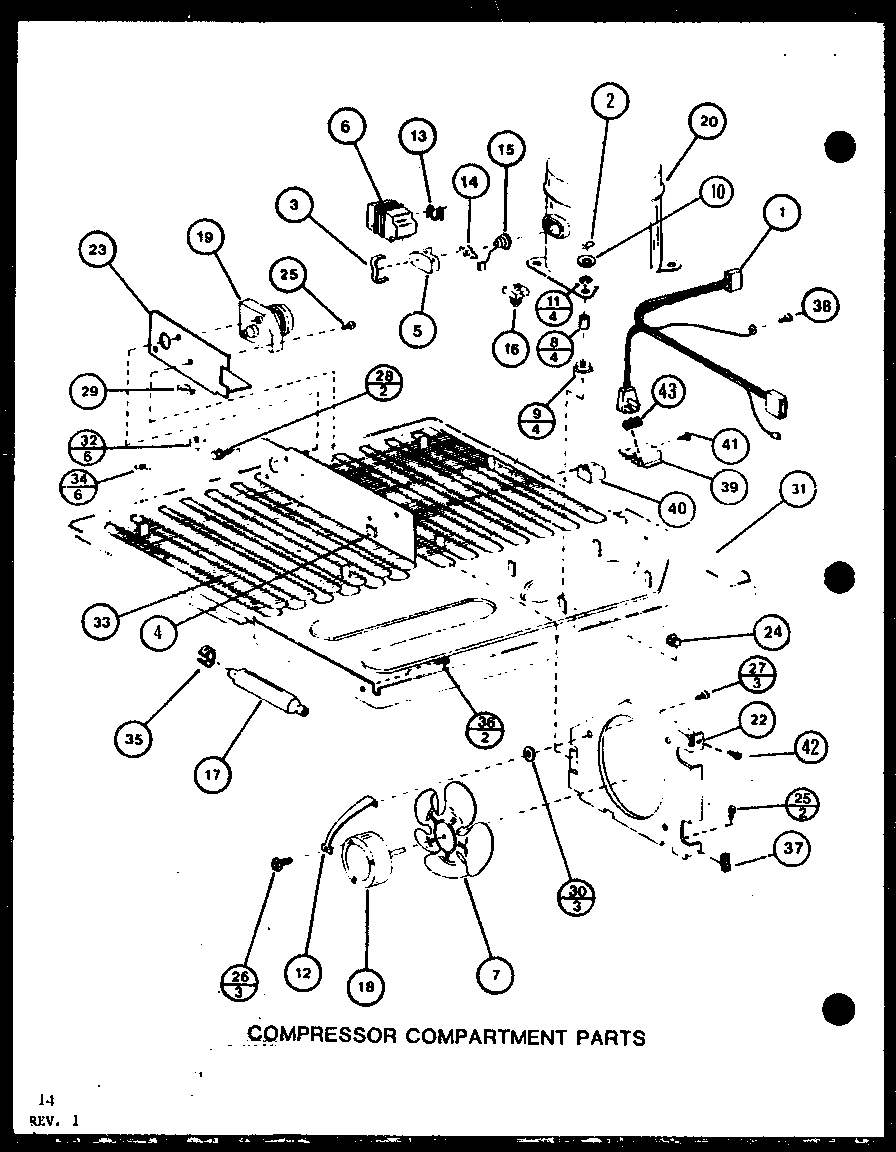 01 - COMPRESSOR COMPARTMENT PARTS