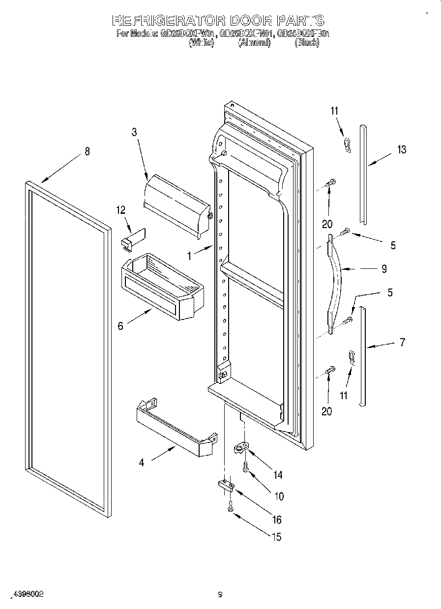 06 - REFRIGERATOR DOOR