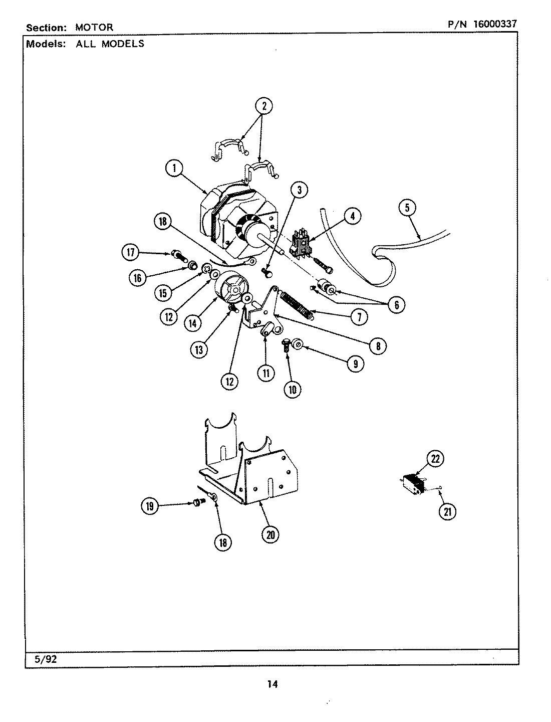 11 - MOTOR (LSG7800ABx)