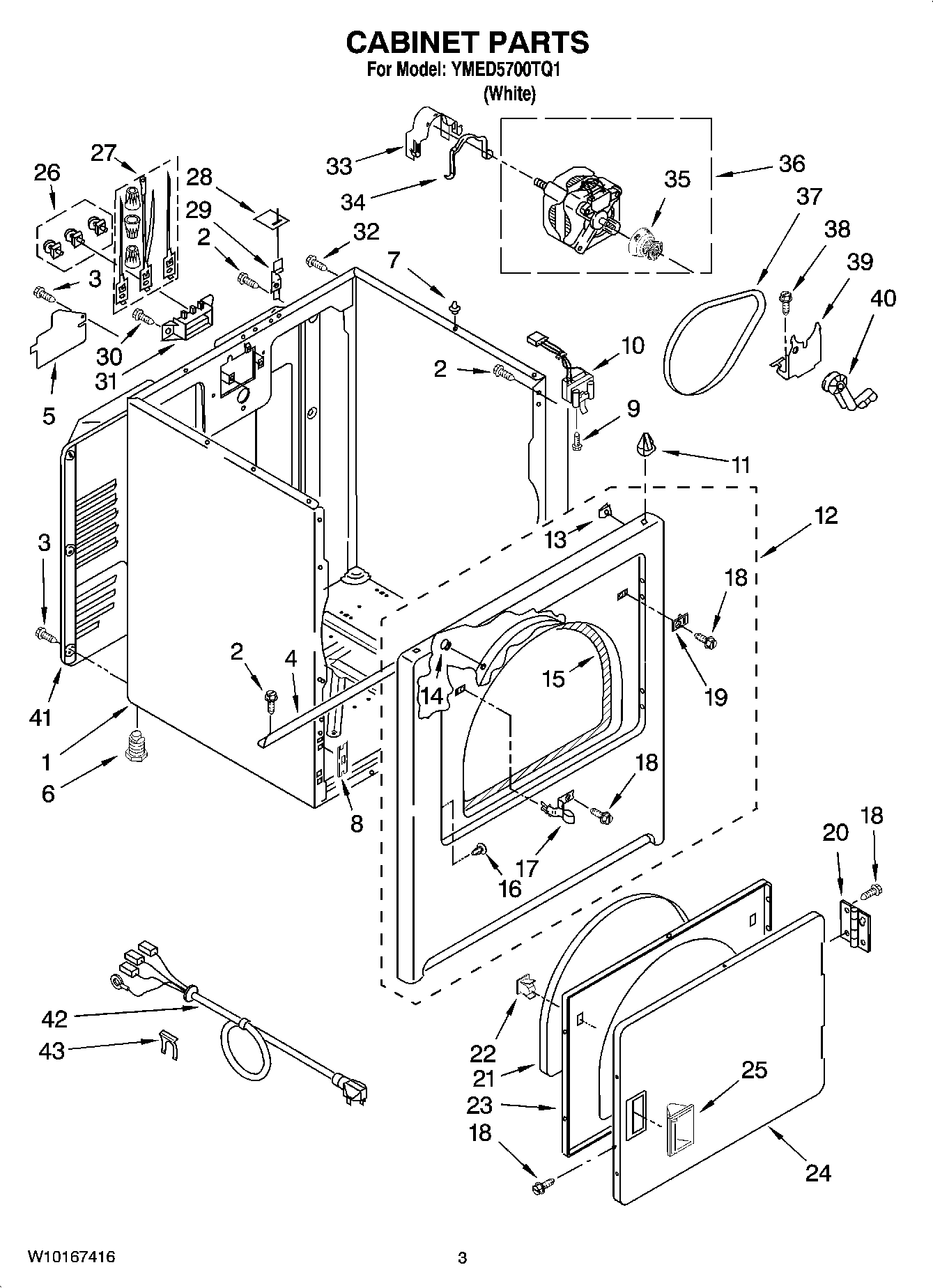 02 - CABINET PARTS