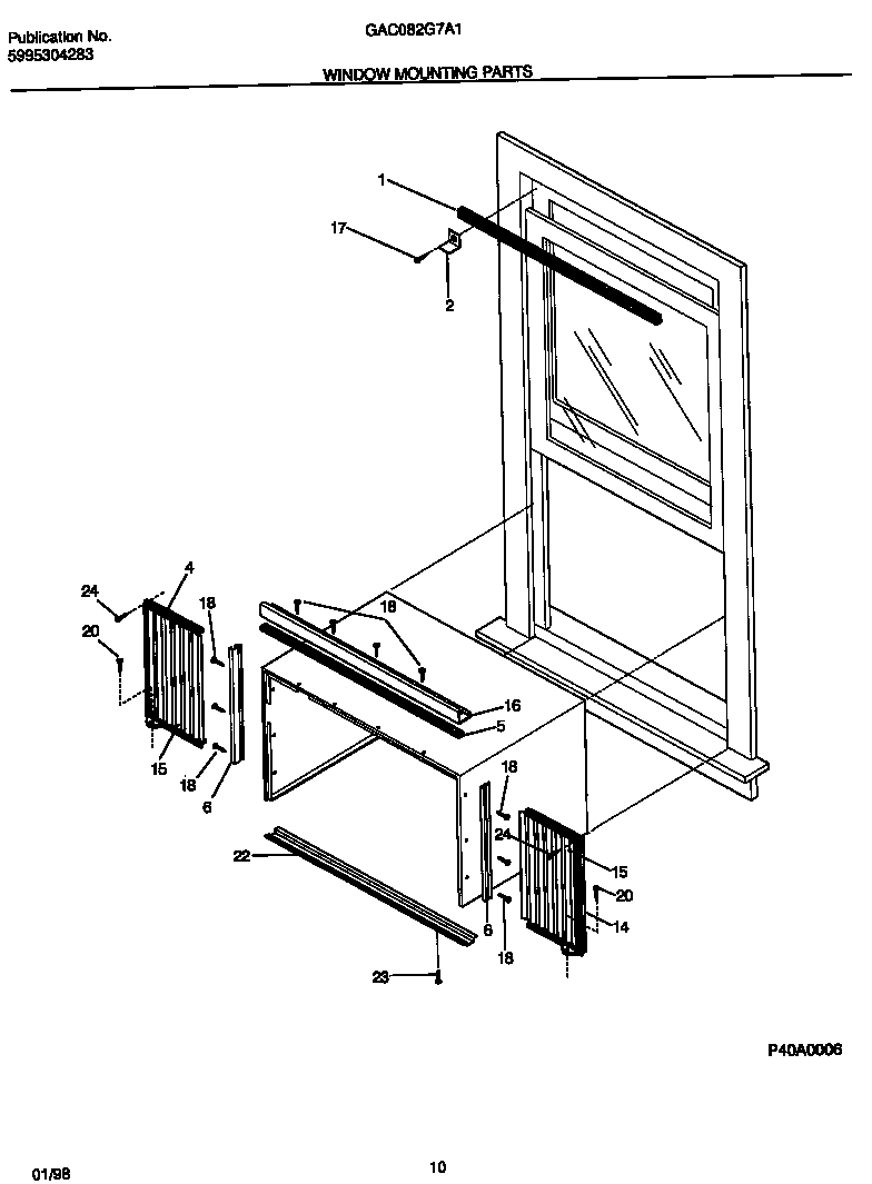 06 - WINDOW MOUNTING PARTS