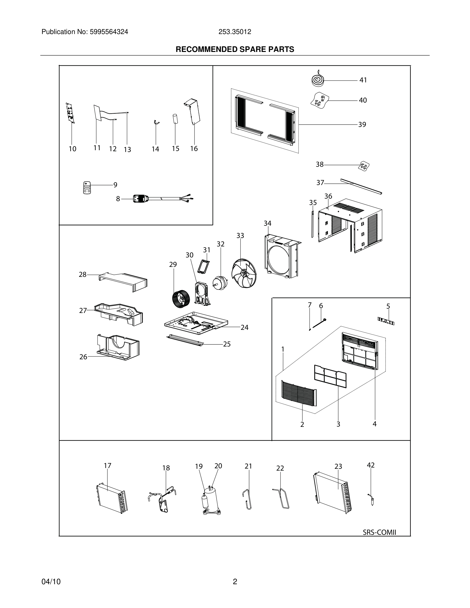 03 - RECOMMENDED SPARE PARTS