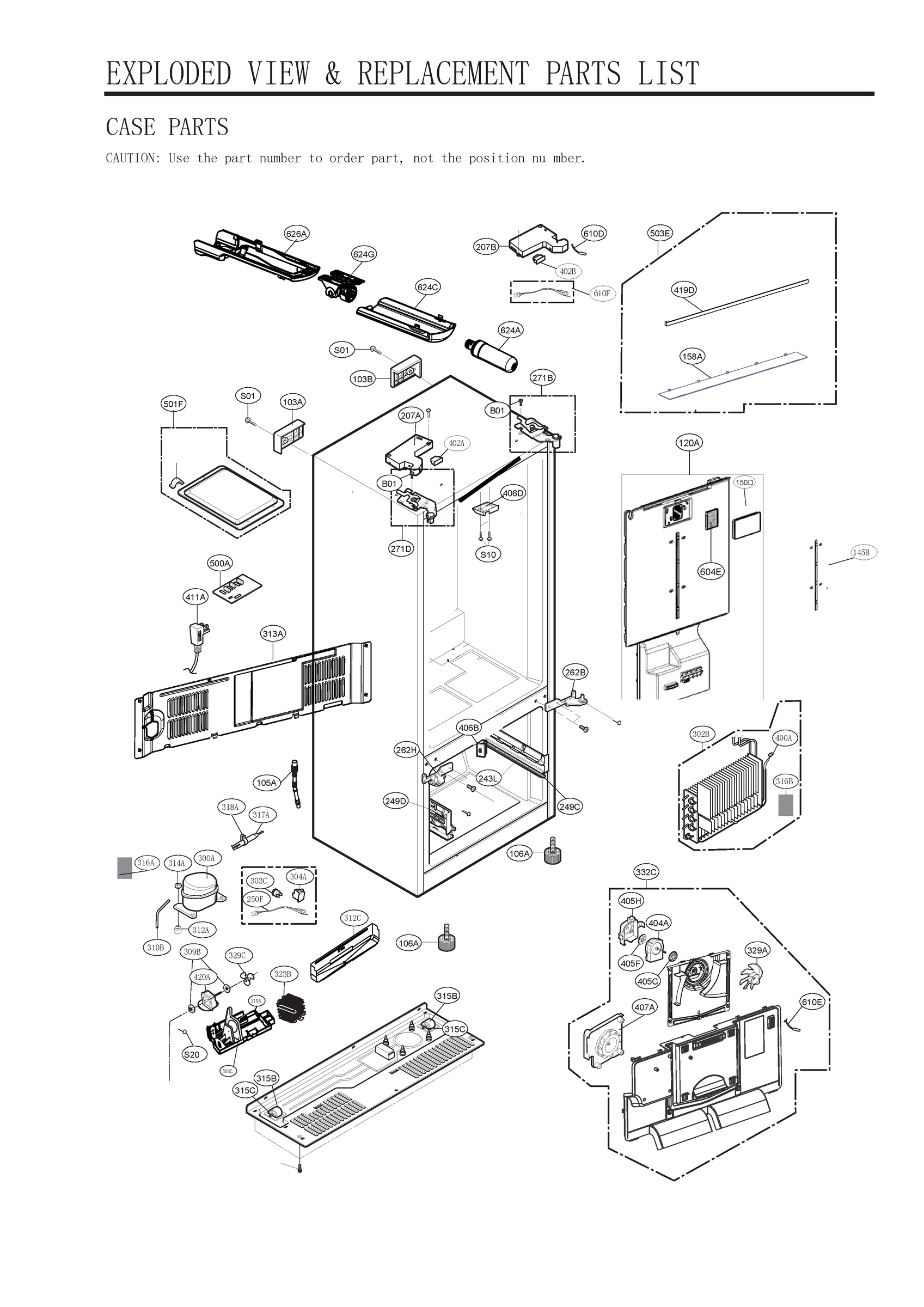 CASE PARTS